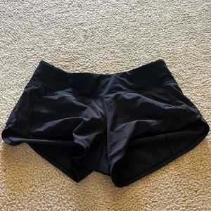 Black Lululemon shorts